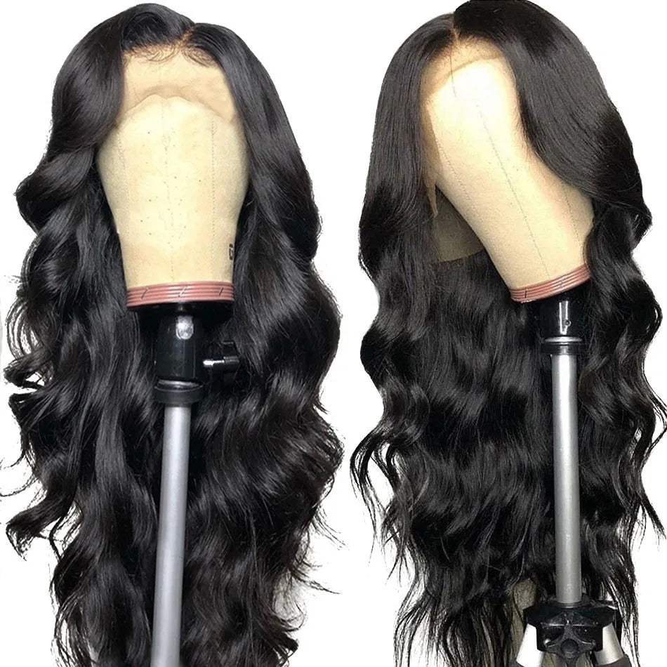 Perruque Longue Bouclée Grandes Vagues pour Femme Africaine