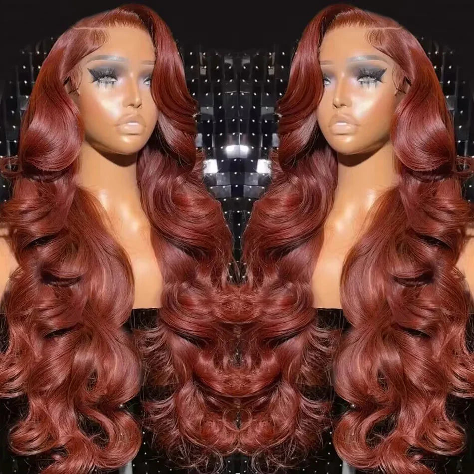 Perruque Lace Front Longue Ondulée Synthétique 24 Pouces – Body Wave