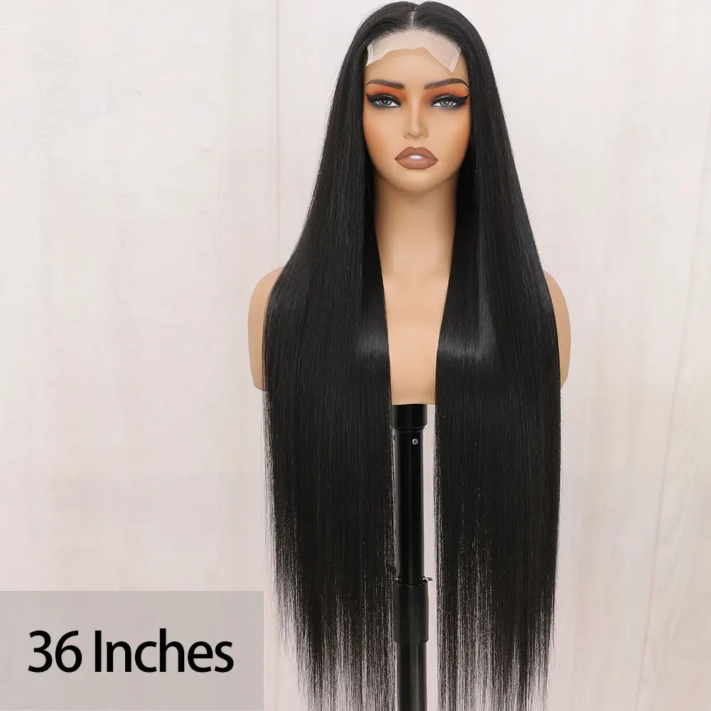 Perruque Lace 4x4 Transparente Femme – Densité 180% Naturelle