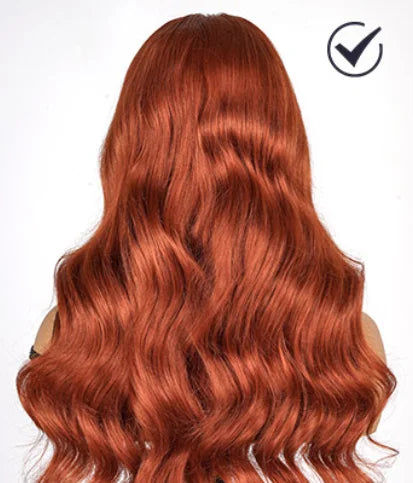 Perruque Lace Front Longue Ondulée Synthétique 24 Pouces – Body Wave