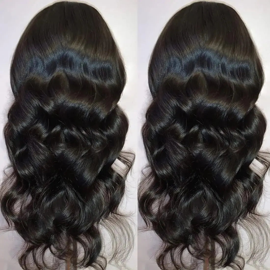 Perruque Lace Front Synthétique Body Wave 13x4 – Longue Sans Colle avec Baby Hair